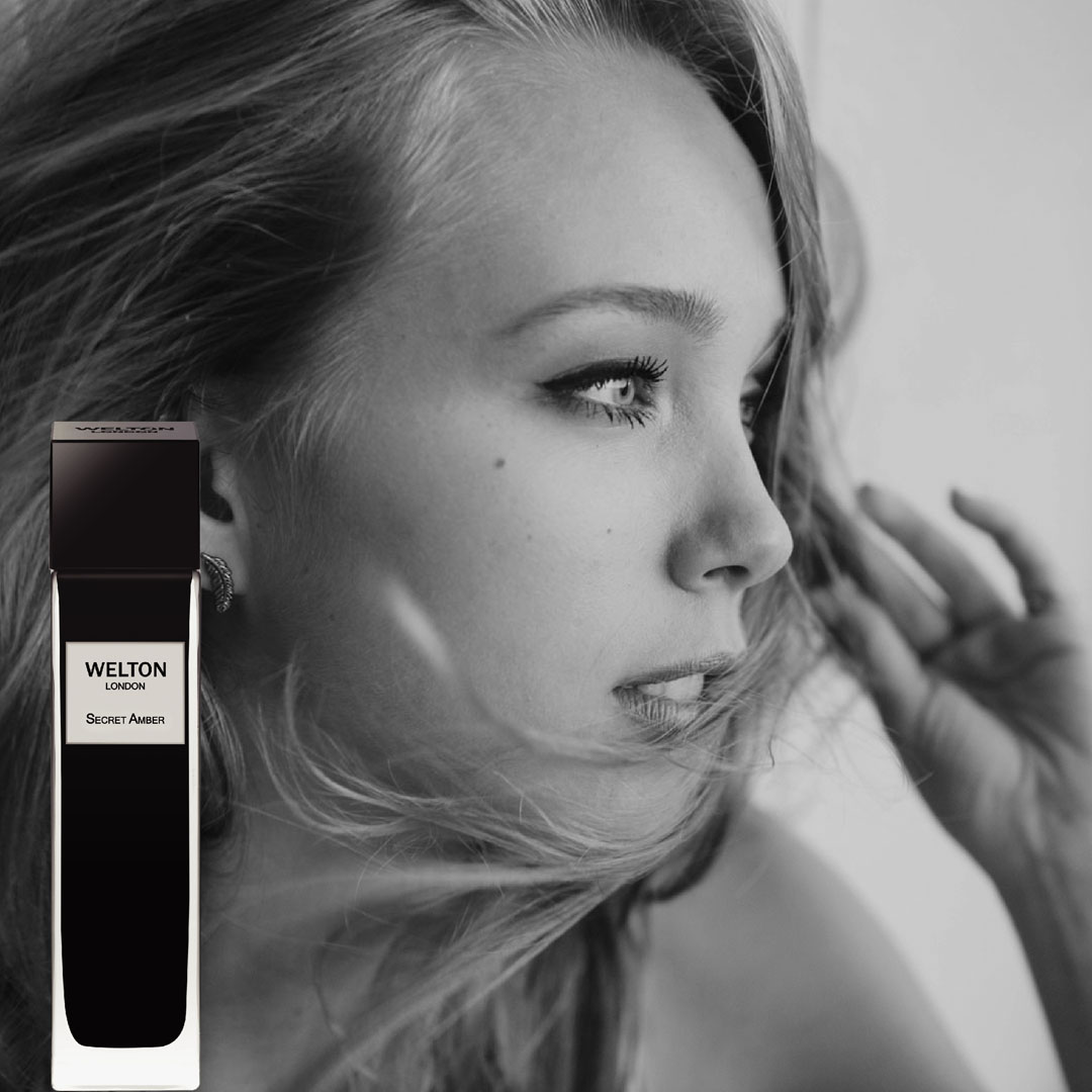 Нишов Парфюм WELTON LONDON – Secret Amber Eau de Parfum (Мароканска роза, Жасмин, Кехлибар и Сандалово дърво) – снимка 3