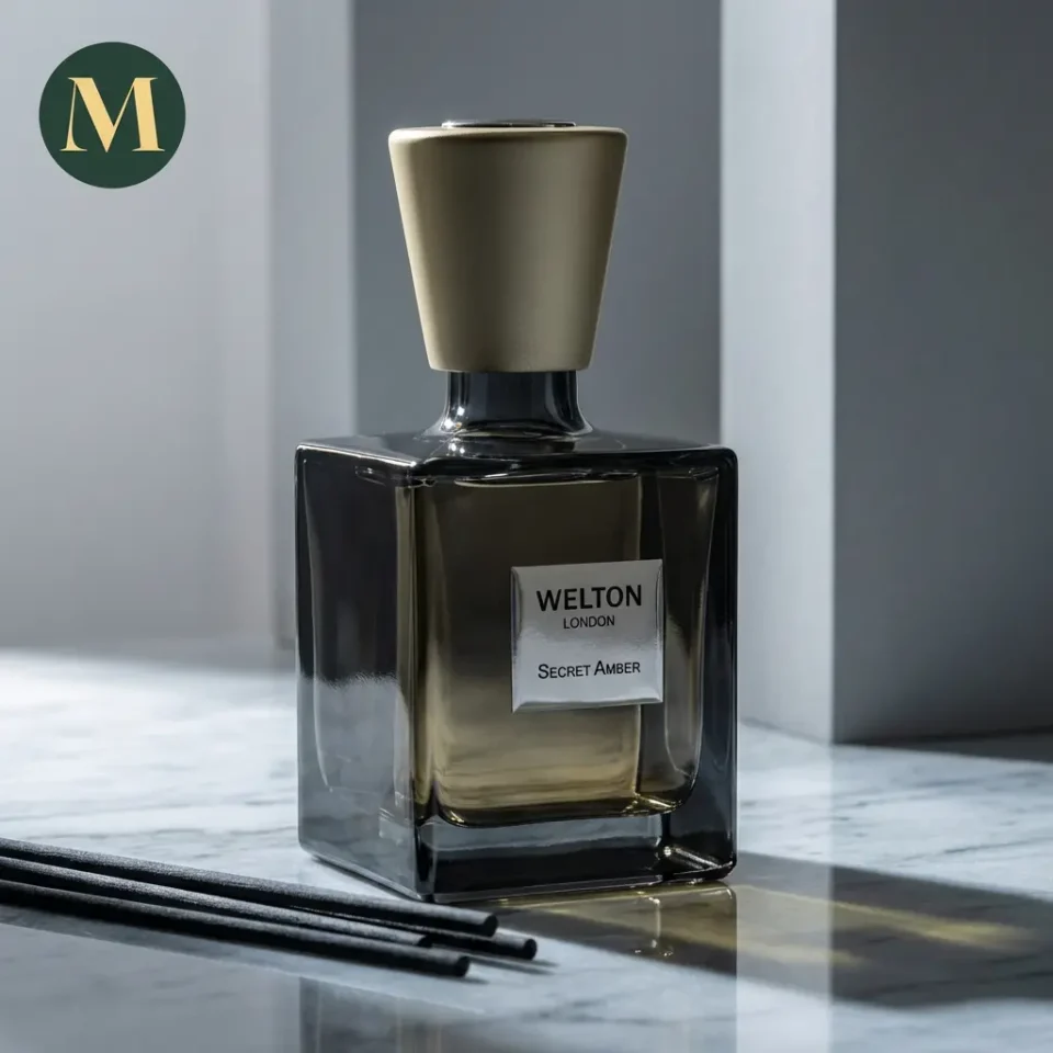 Луксозен Ароматен Дифузер Welton London – “Secret Amber” (Кехлибар, Жасмин и Роза) | 500ml – снимка 2
