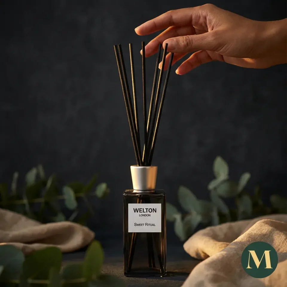 Луксозен Ароматен Дифузер Welton London „Sweet Ritual“ (Бадем, Карамел и Бял мускус) | 200ml