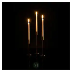 Луксозен Комплект Златни Свещници Gold Glow Set – снимка 7