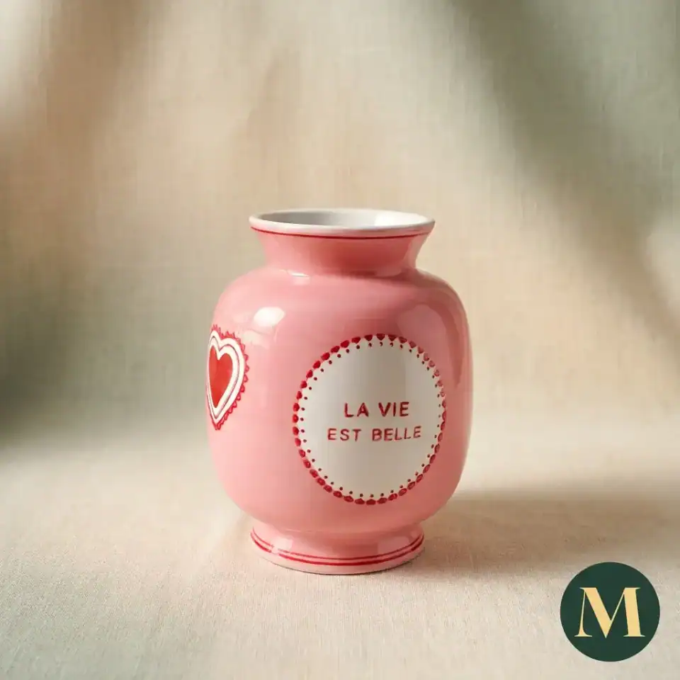 Керамична Мини Ваза „Blush Rose Vase“