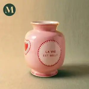 Керамична Мини Ваза Blush Rose Vase – снимка 3