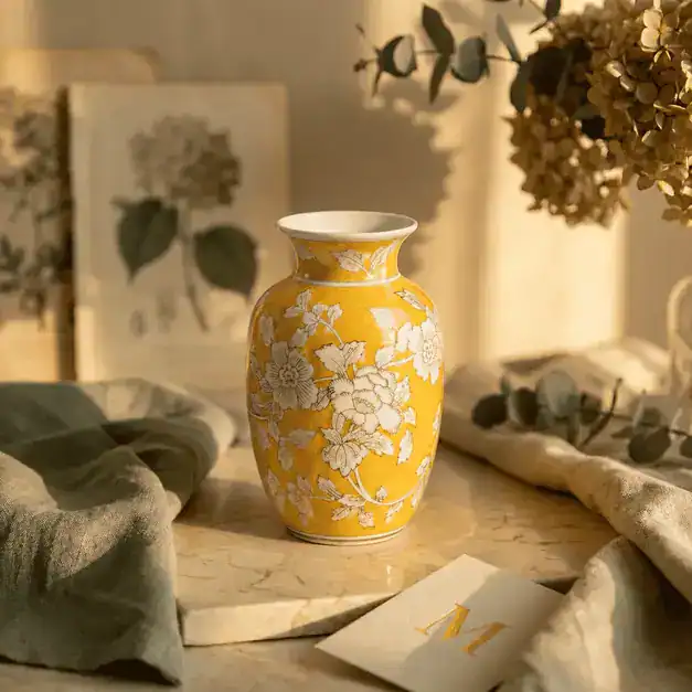 Порцеланова Ваза „Golden Morning“