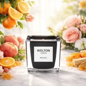 Луксозна Свещ Welton London – “Nirvana” (Плодове, Цветя и Мускус) | 170g – снимка 5