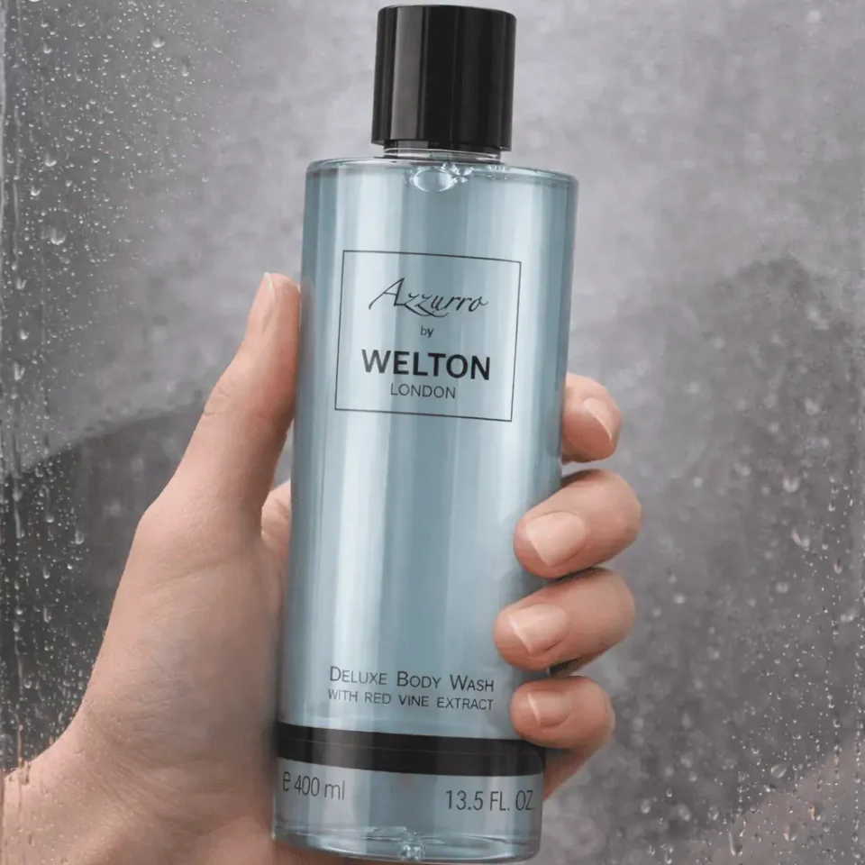 Подхранващ Душ Гел Welton London – “Azzurro” (Сладка смокиня, Цитруси и Чаени листа) | 400ml – снимка 2