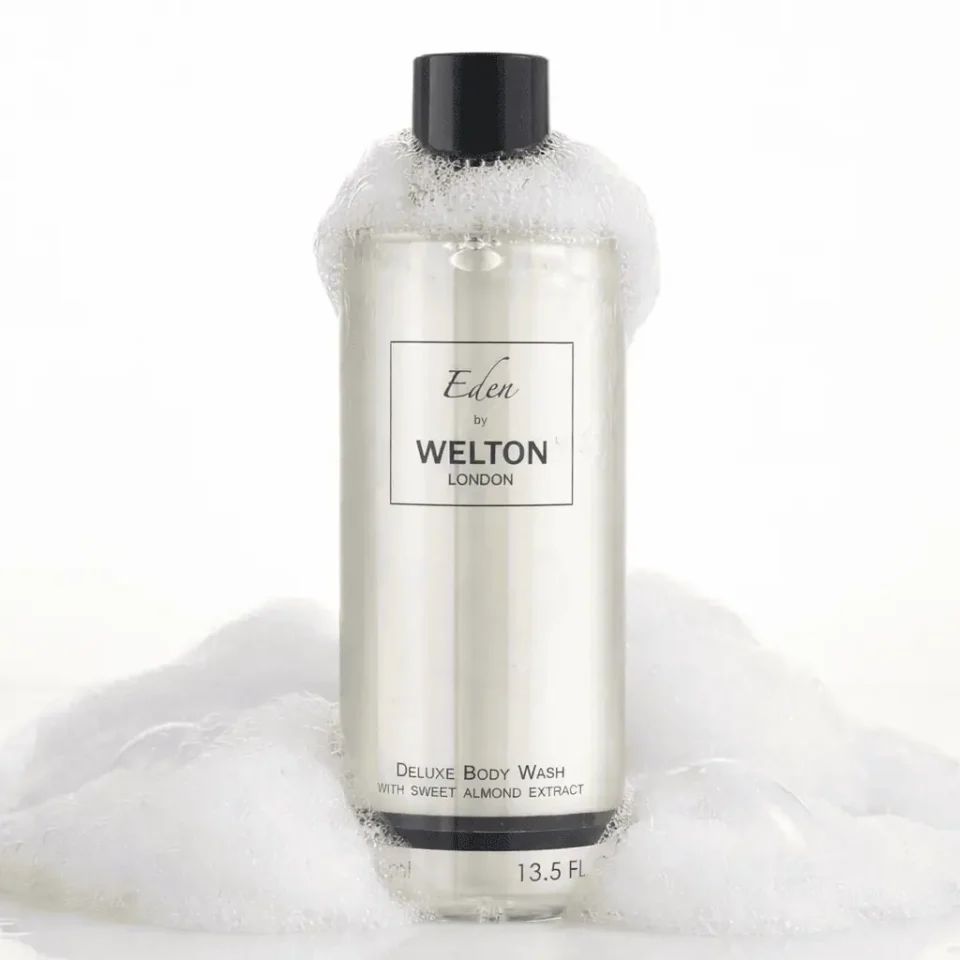 Подхранващ Душ Гел Welton London – “Eden” (Жасмин, Сандалово дърво и Бадемов екстракт) | 400ml – снимка 2