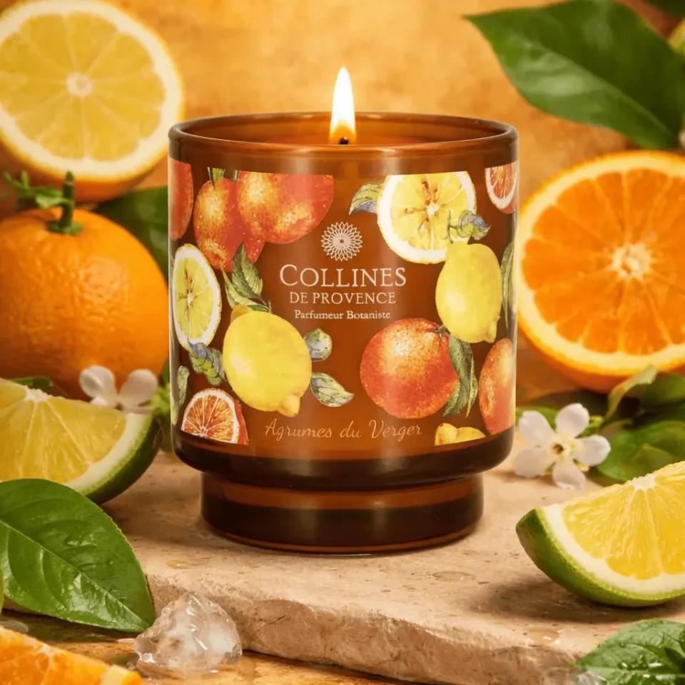 Ароматна свещ „Citrus Orchard Glow“ | 220g