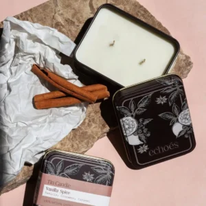 Ароматна свещ в метална кутийка ,,Vanilla Spice” | 200 g