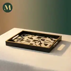 Арт поднос Geometric Noir Tray