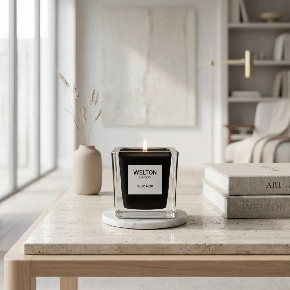 Луксозна Свещ Welton London „Musc Noir“ (Тубероза и Мускус) | 170g