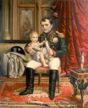 Свещ Пилар Trudon – Imperial Pillar Candle (Императорски Поклон: Монументална Релефна Камея с Лика на Наполеон) – снимка 6
