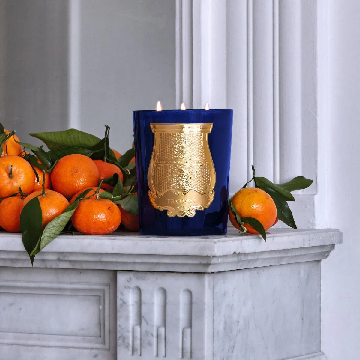 Луксозна Ароматна Свещ Trudon – Reggio (Калабрийска Мандарина, Искрящ Грейпфрут & Средиземноморски Бриз) – снимка 5