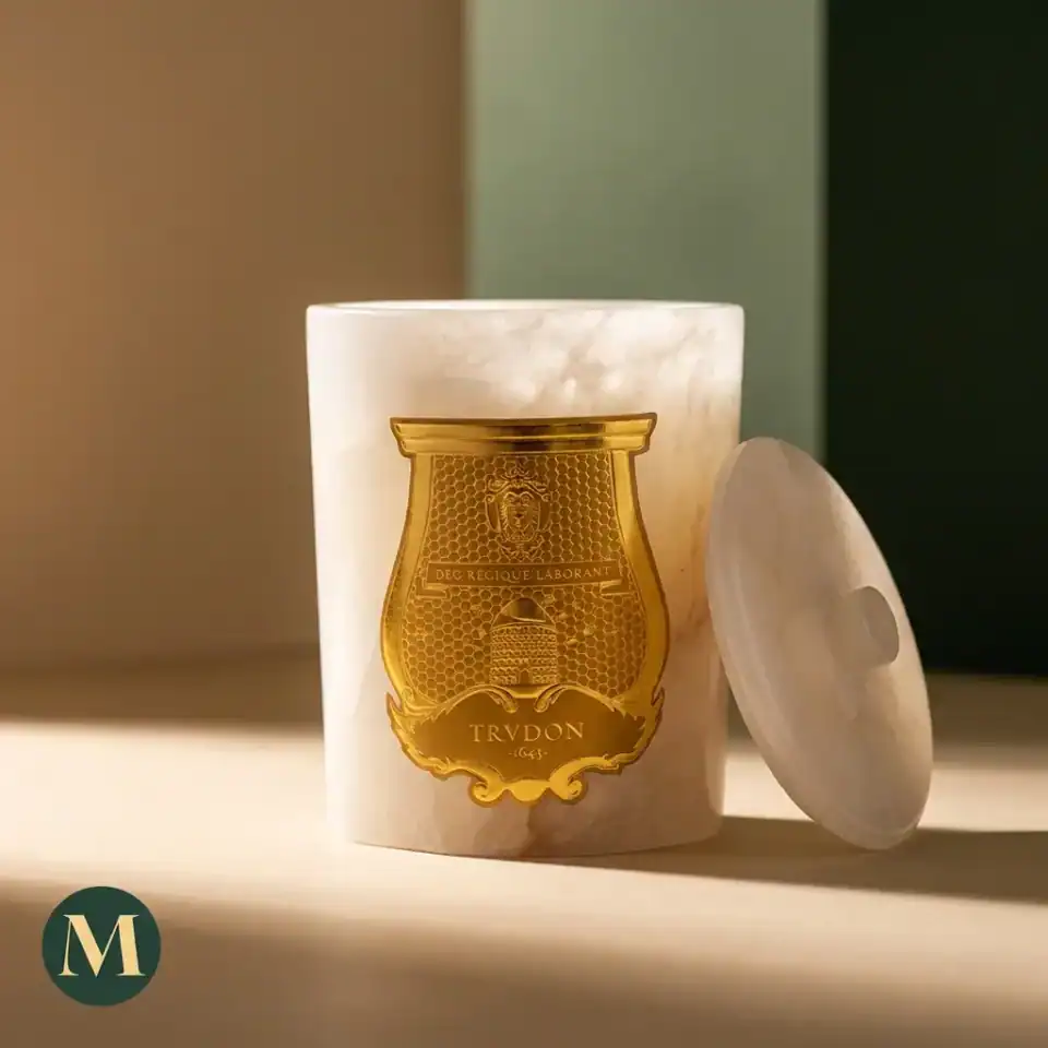 Луксозна Ароматна Свещ Trudon „Abd El Kader“ | Колекция The Alabasters