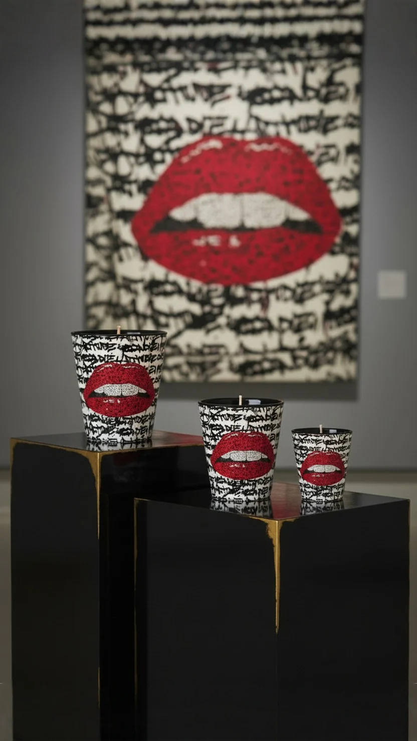 Дизайнерска Свещ „Rebel Rouge“ by Jérôme Devisme