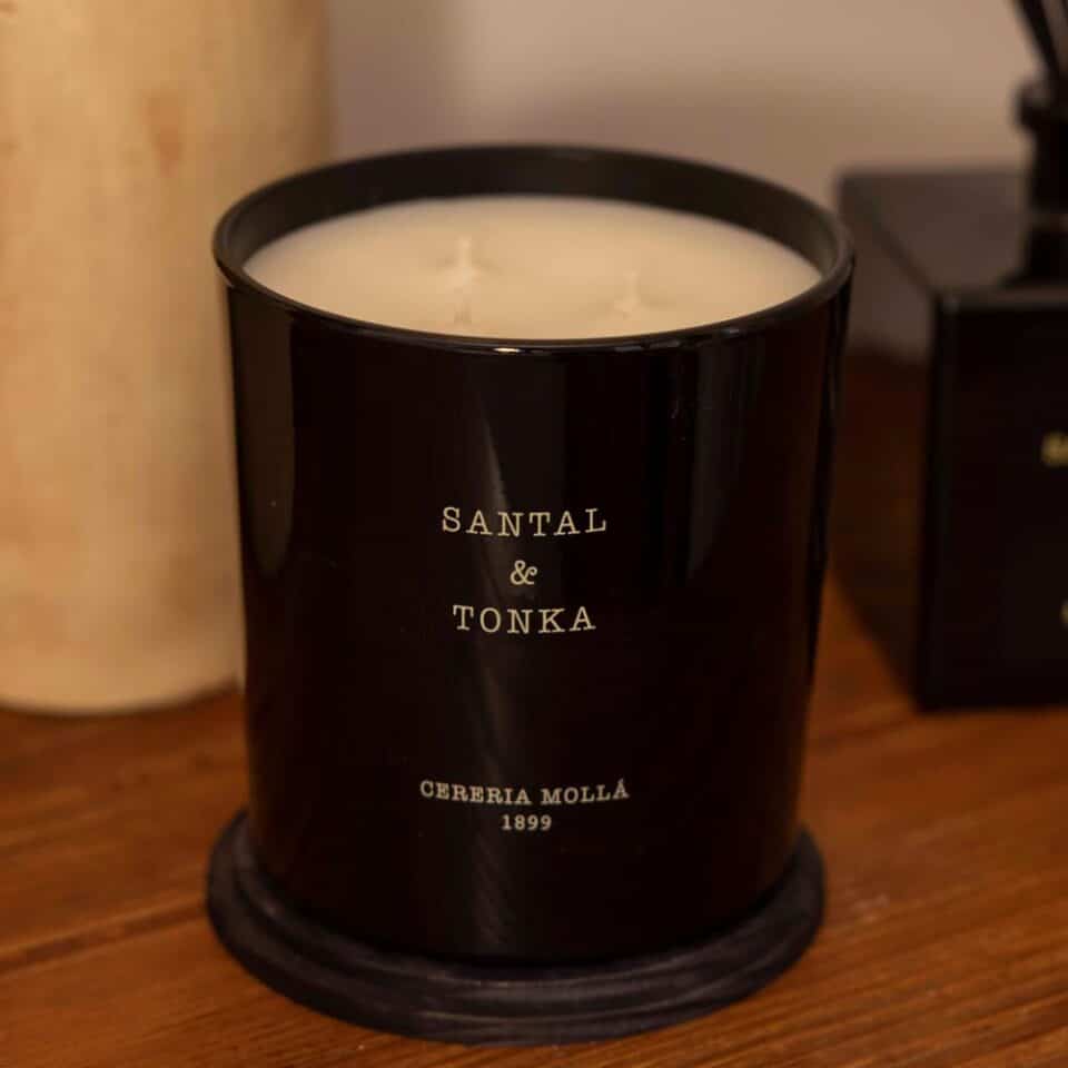 Луксозна Ароматна Свещ Santal & Tonka | 230g & 600g (XL) – снимка 2