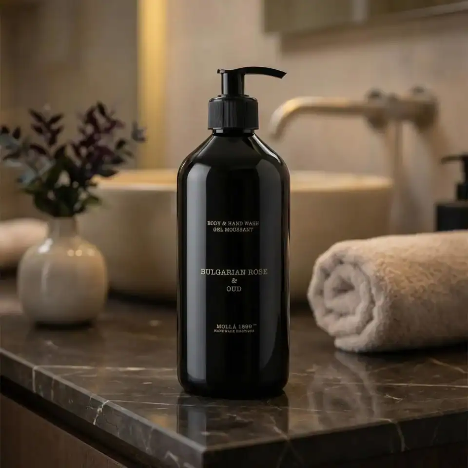 Луксозен Течен Сапун за Ръце и Тяло Bulgarian Rose & Oud | 500ml – снимка 2
