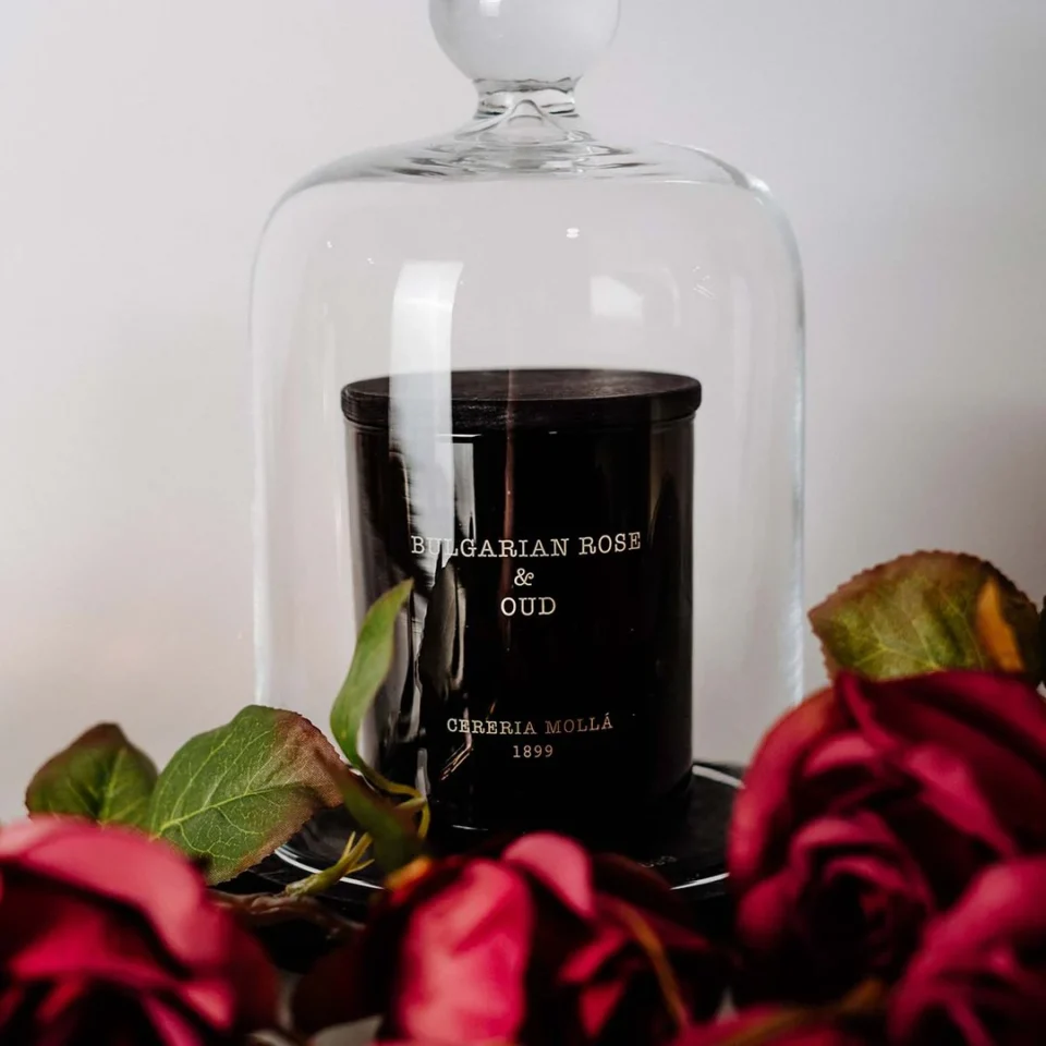 Луксозна Ароматна Свещ Bulgarian Rose & Oud | 230g – снимка 2