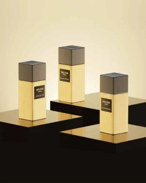 Нишов Парфюм WELTON LONDON – Ambra Innamorata Golden Elixir Extrait de Parfum (Амбра, Морска сол, Дъб и Печен там – снимка 4