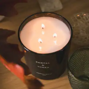 Луксозна Ароматна Свещ Santal & Tonka | 230g & 600g (XL) – снимка 4