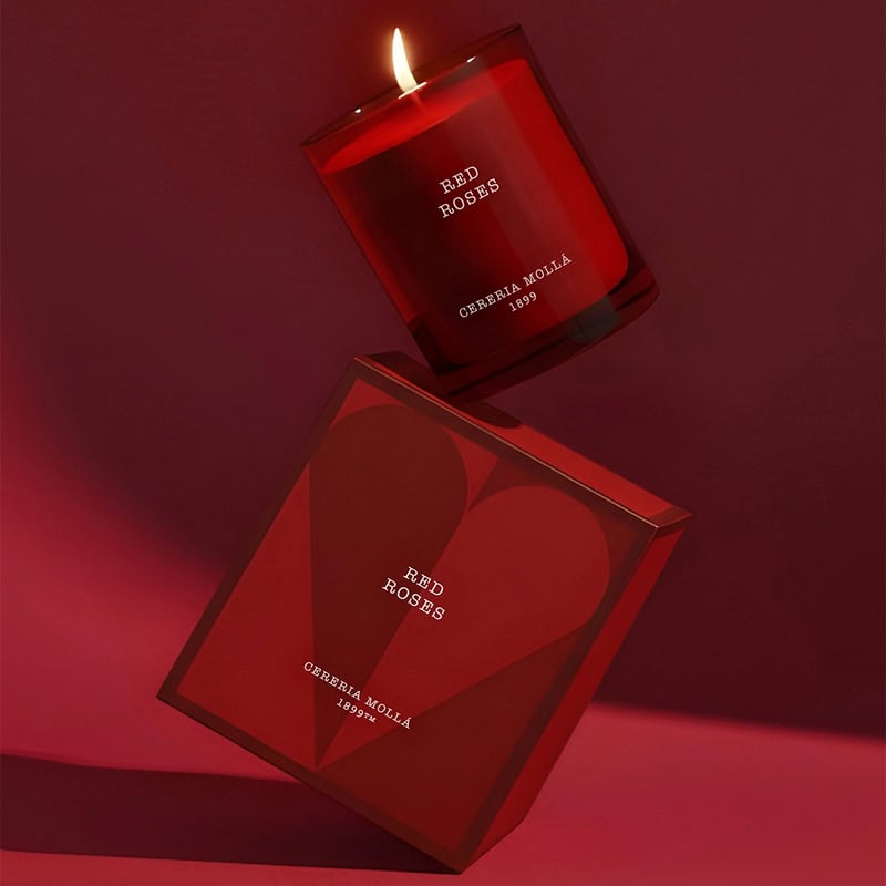 Луксозна Ароматна Свещ Red Roses | 230g Limited Edition – снимка 2
