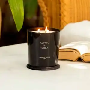 Луксозна Ароматна Свещ Santal & Tonka | 230g & 600g (XL) – снимка 6