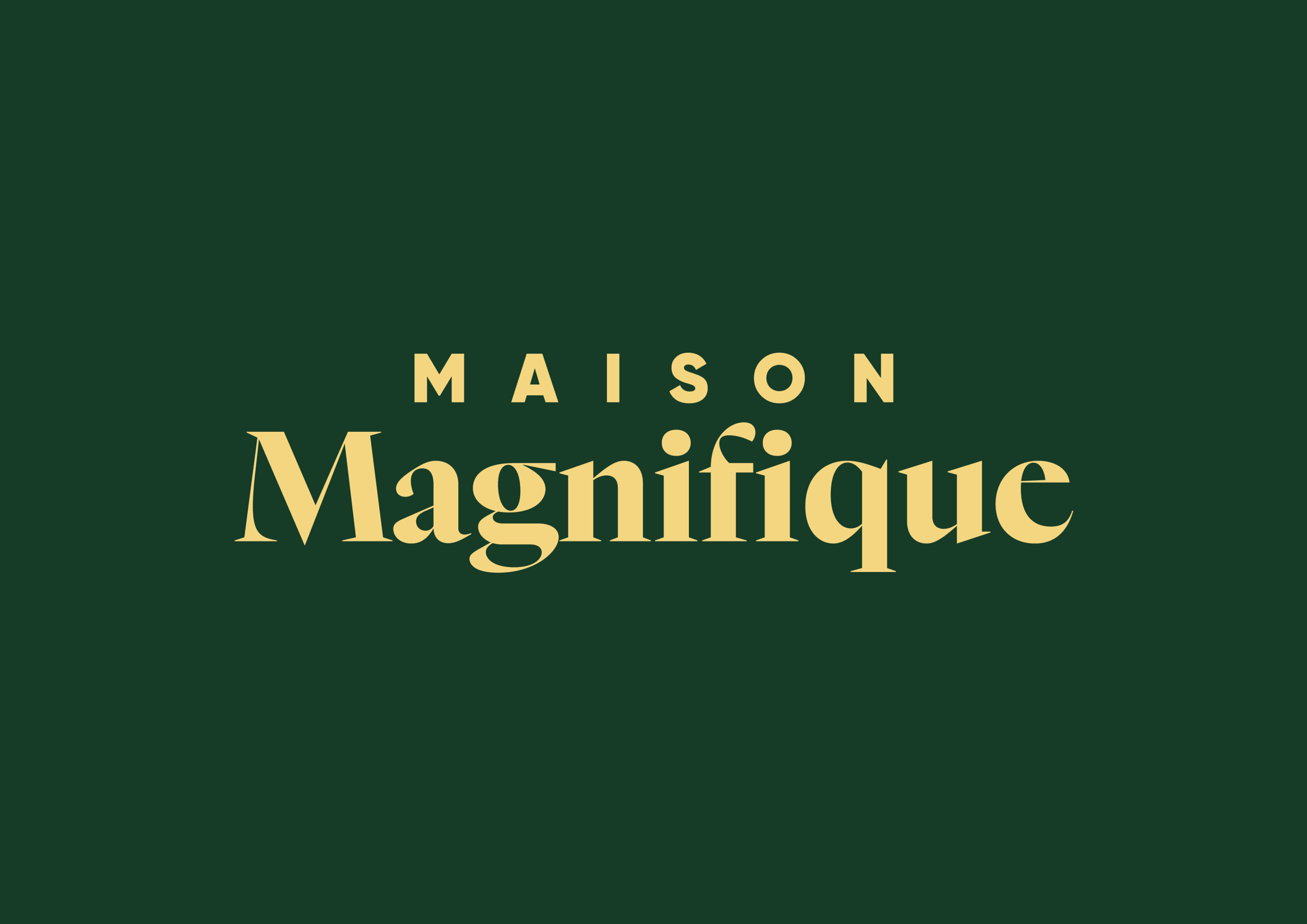 Maison Magnifique лого