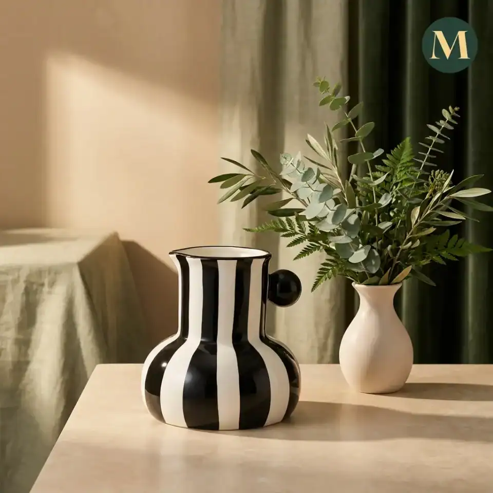 Керамична ваза „Stripe Fusion“