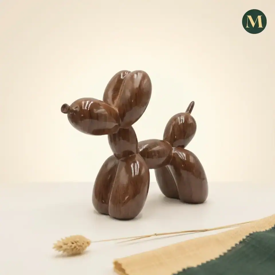 Декоративна Фигурка Balloon Dog Wood Art – снимка 2