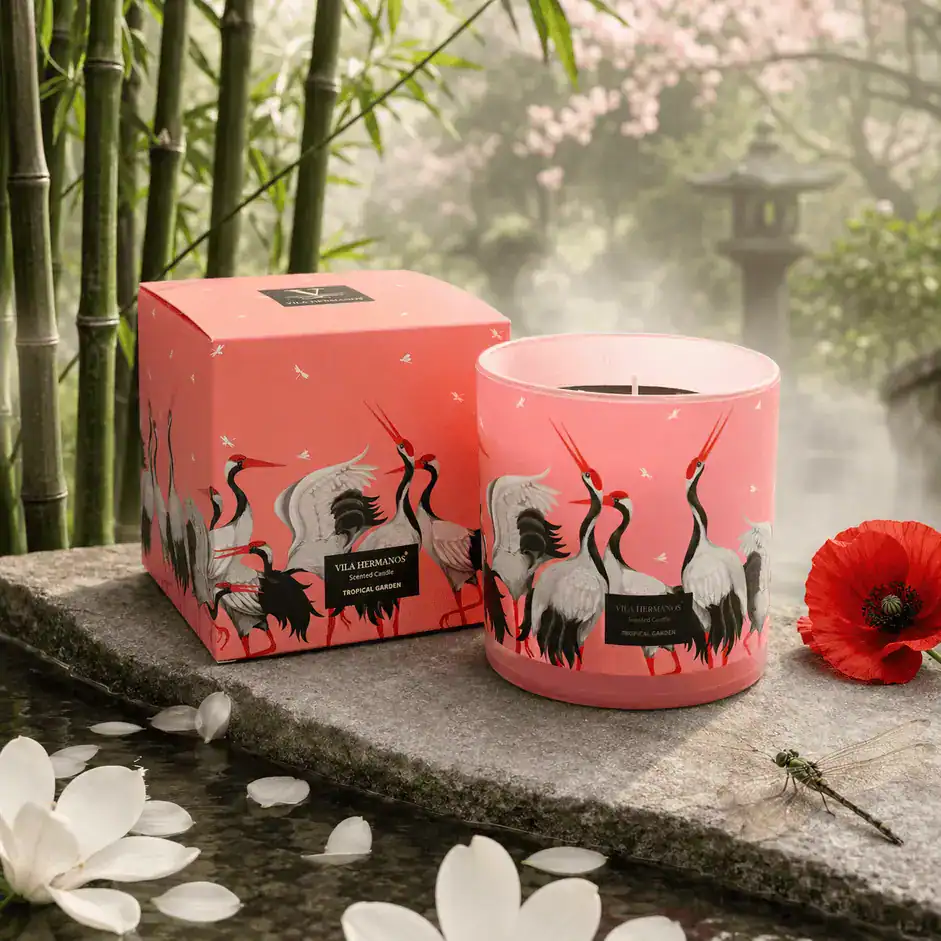 Ароматна Свещ „Tropical Garden“ | 200g, 650g, 1450g