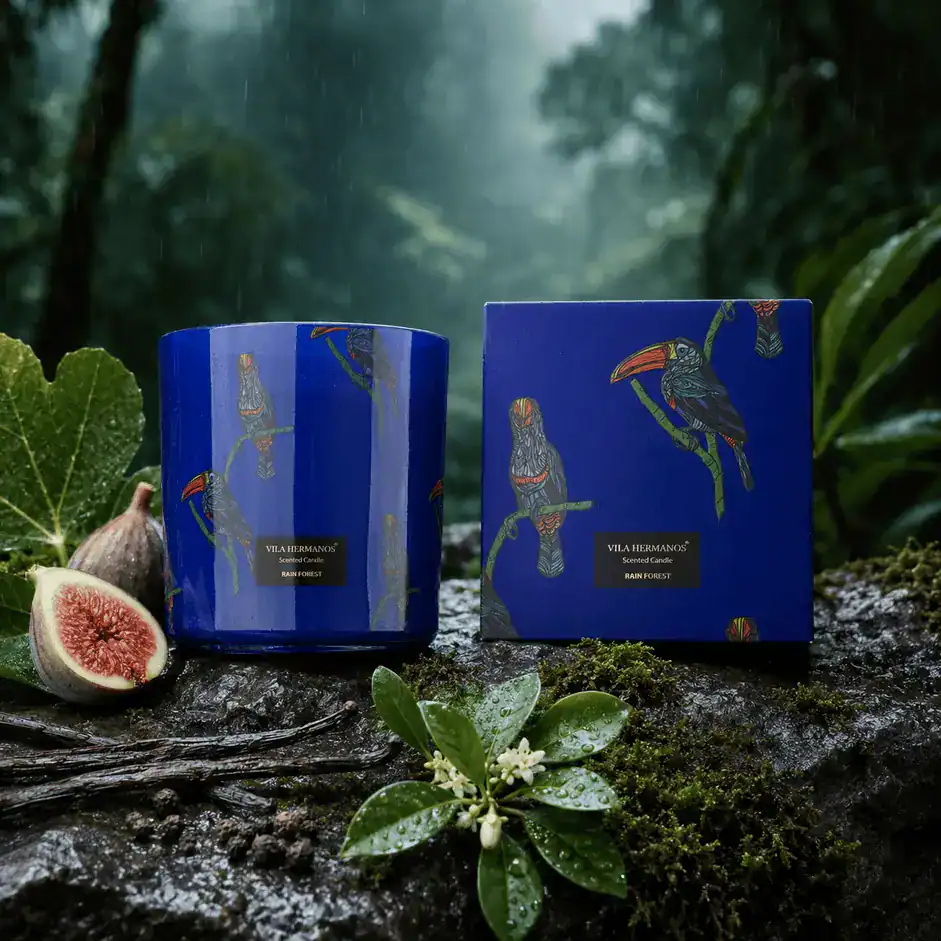 Ароматна Свещ Rain Forest | 200g, 650g, 1450g – снимка 3