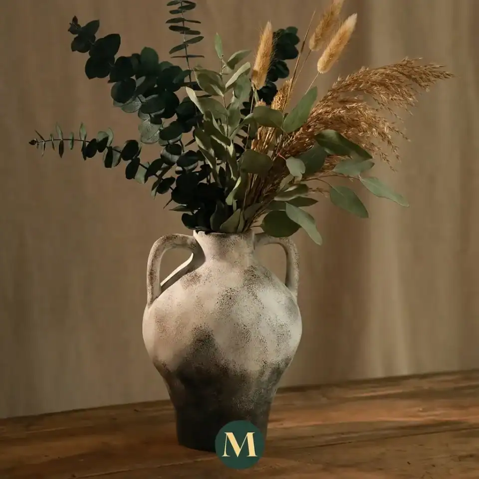 Рустик Керамична Ваза Terra Antique Amphora – снимка 2