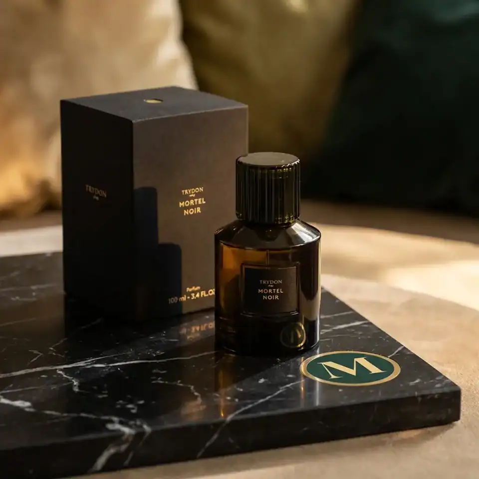 Нишов Парфюм Trudon – Mortel Noir Extrait (27% Концентрация: Черен Пипер, Тамян и Мирта) | 100ml & 15ml – снимка 2