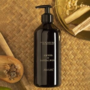 Луксозен Течен Сапун за Тяло и Ръце Amber & Sandalwood | 500ml – снимка 5