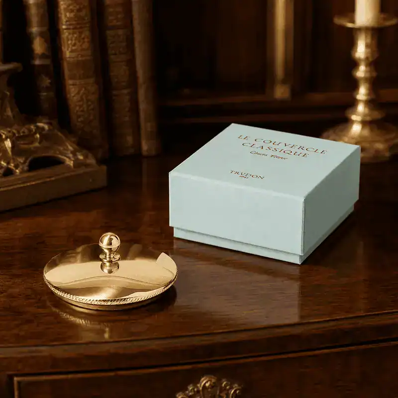 Луксозен Месингов Капак за Класическа Свещ Trudon (Classic Candle Topper)