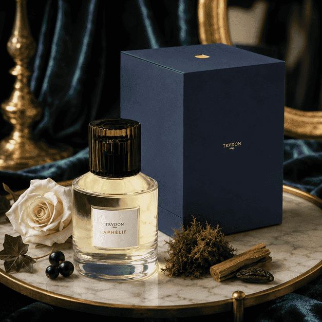 Нишов Парфюм Trudon „Aphélie“ (Роза, Зелен Бръшлян, Касис) | 100ml & 15ml