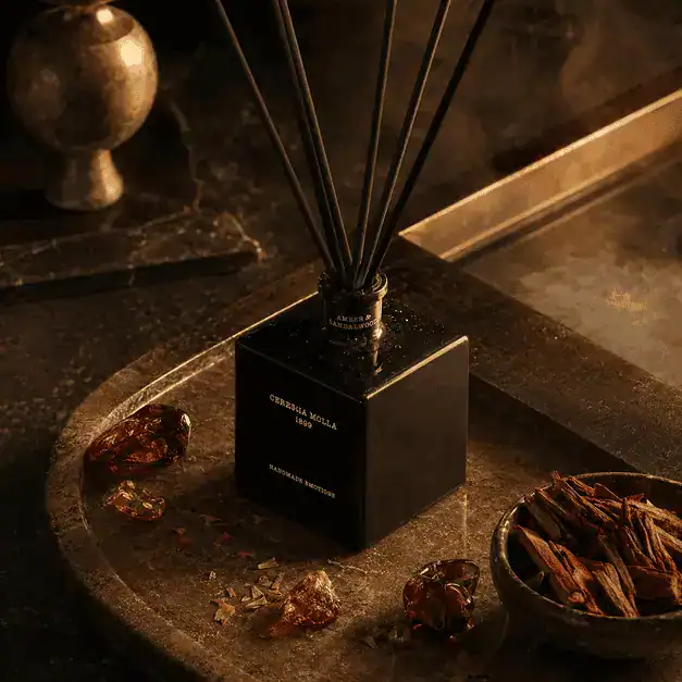 Луксозен Парфюмен Дифузер Amber & Sandalwood | 500ml – снимка 4