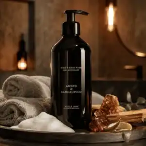Луксозен Течен Сапун за Тяло и Ръце Amber & Sandalwood | 500ml – снимка 4