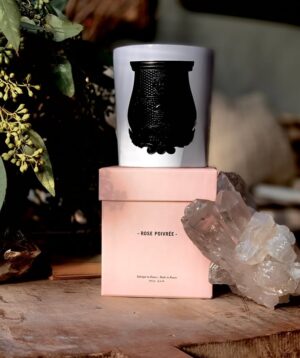 Луксозна Ароматна Свещ Trudon Rose Poivrée (Пикантна Роза) | 270g – снимка 2