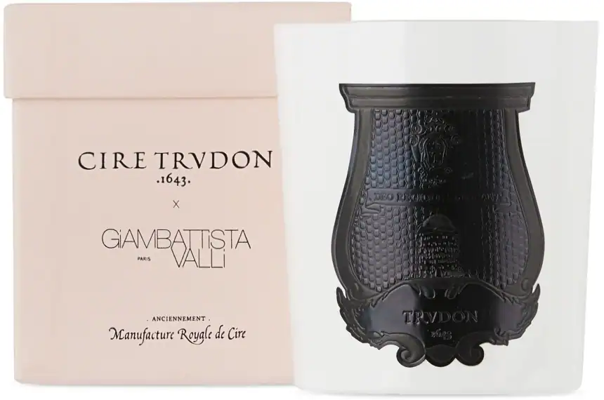 Луксозна Ароматна Свещ Trudon Rose Poivrée (Пикантна Роза) | 270g – снимка 10