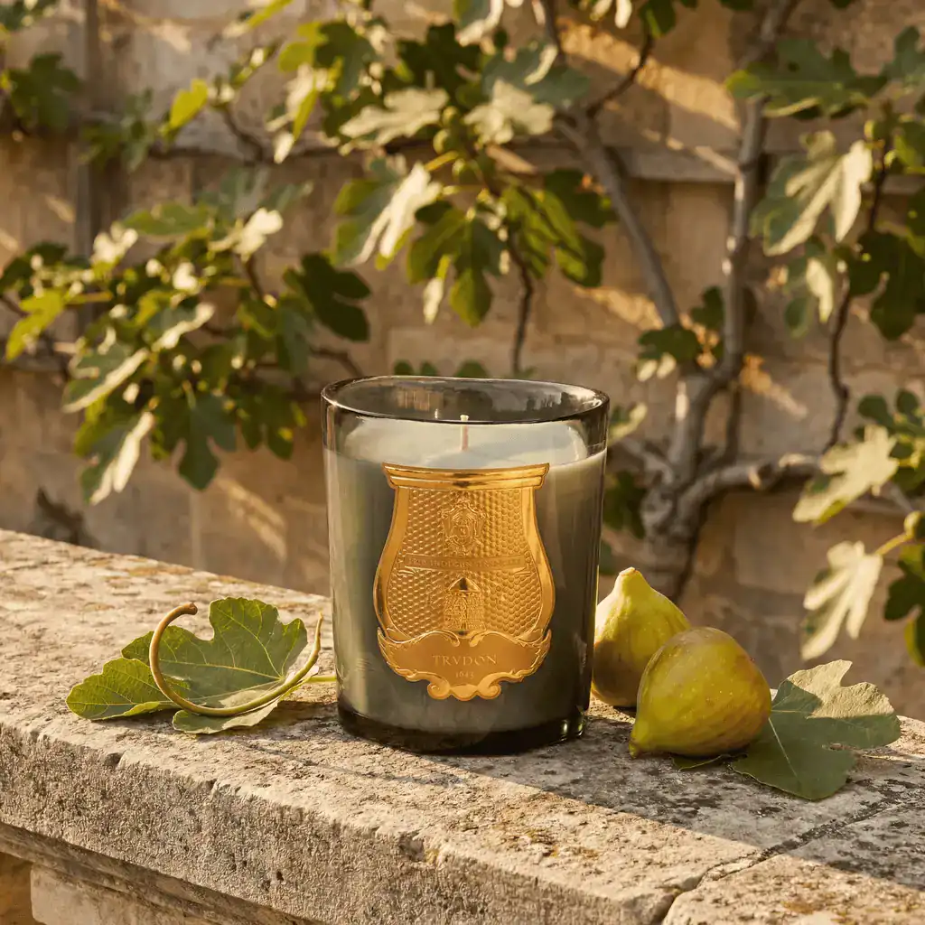Луксозна Ароматна Свещ Trudon Figuerie (Royal Fig) – снимка 2
