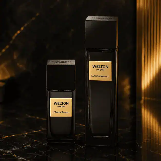 Нишов Парфюм WELTON LONDON – L’Amour Absolu Extrait de Parfum (Кафе, Слива, Канела и Ром) – снимка 2
