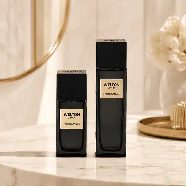 Нишов Парфюм WELTON LONDON „L'Amour Absolu“ Extrait de Parfum (Кафе, Слива, Канела и Ром)