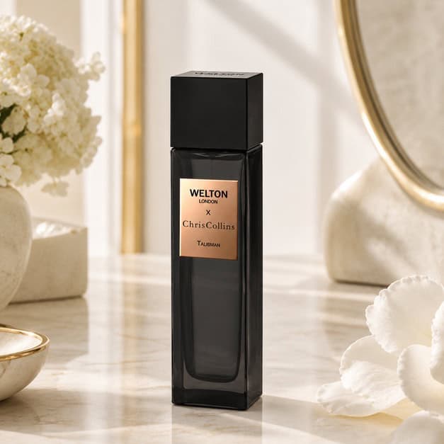 Нишов Парфюм WELTON LONDON x CHRIS COLLINS – Talisman Extrait de Parfum (Бял чай, Жасмин самбак, Джинджифил, Смол – снимка 2
