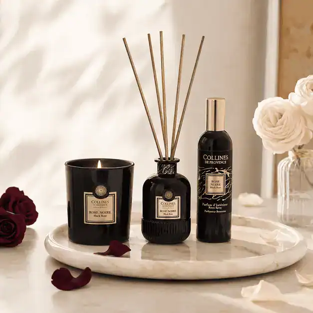 Black Rose Signature Ritual – Свещ, дифузер и спрей | Collines de Provence | –40% – снимка 3