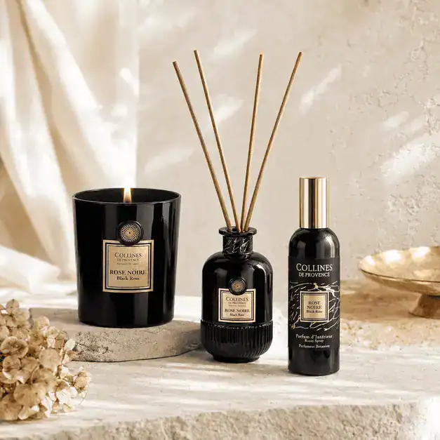 Black Rose Signature Ritual – Свещ, дифузер и спрей | Collines de Provence | –40% – снимка 5