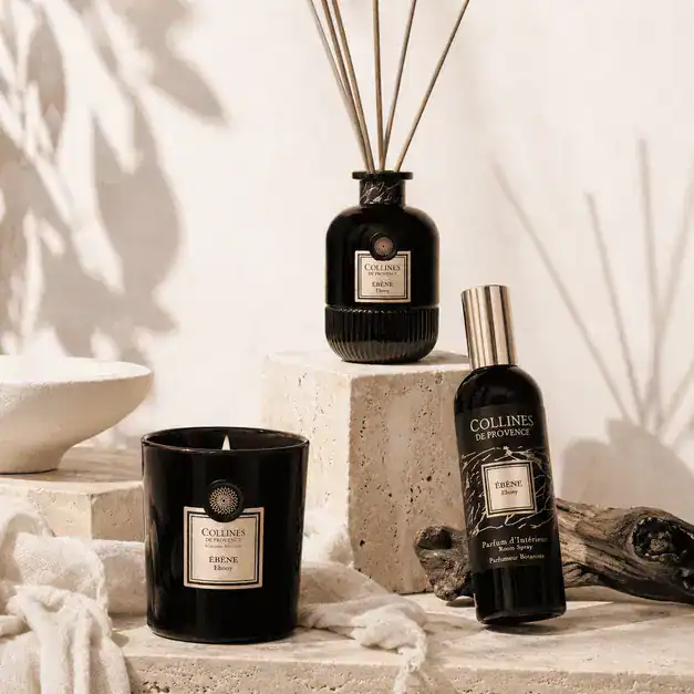 Ebony Prestige Ritual: Свещ, дифузер и спрей за стая | -40%