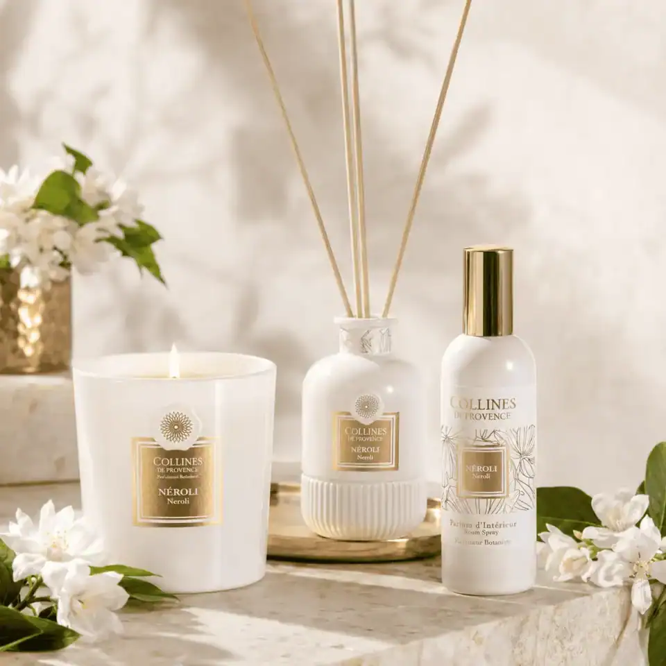 Néroli Blossom Ritual – Свещ, дифузер и спрей | Collines de Provence | –40% – снимка 2
