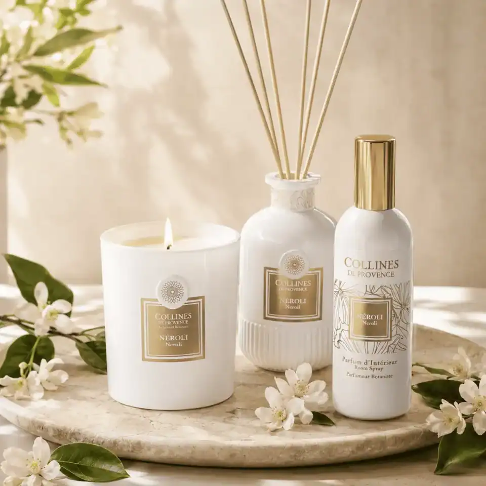 Néroli Blossom Ritual: Свещ, дифузер и спрей за стая | -40%
