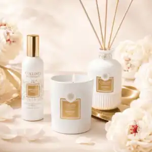 Peony Grace Ritual – Свещ, дифузер и спрей | Collines de Provence | –40% – снимка 3