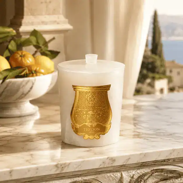 Луксозна Ароматна Свещ Trudon – Cyrnos | Колекция The Alabasters – снимка 2
